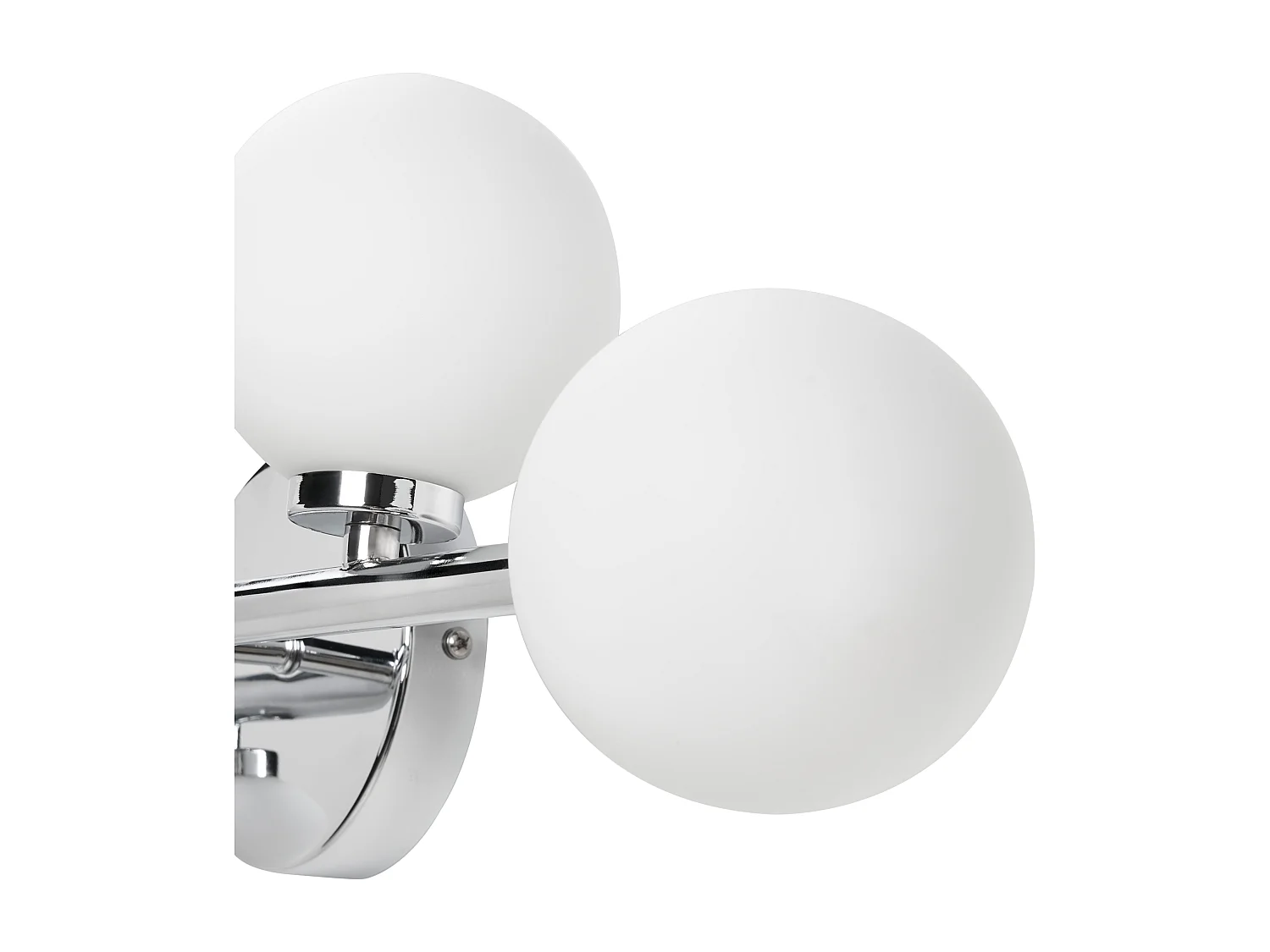 Lampe murale MINOTOS Métal Argenté