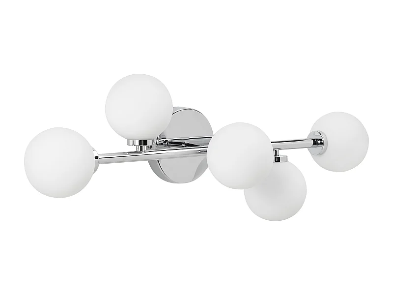 Lampe murale MINOTOS Métal Argenté