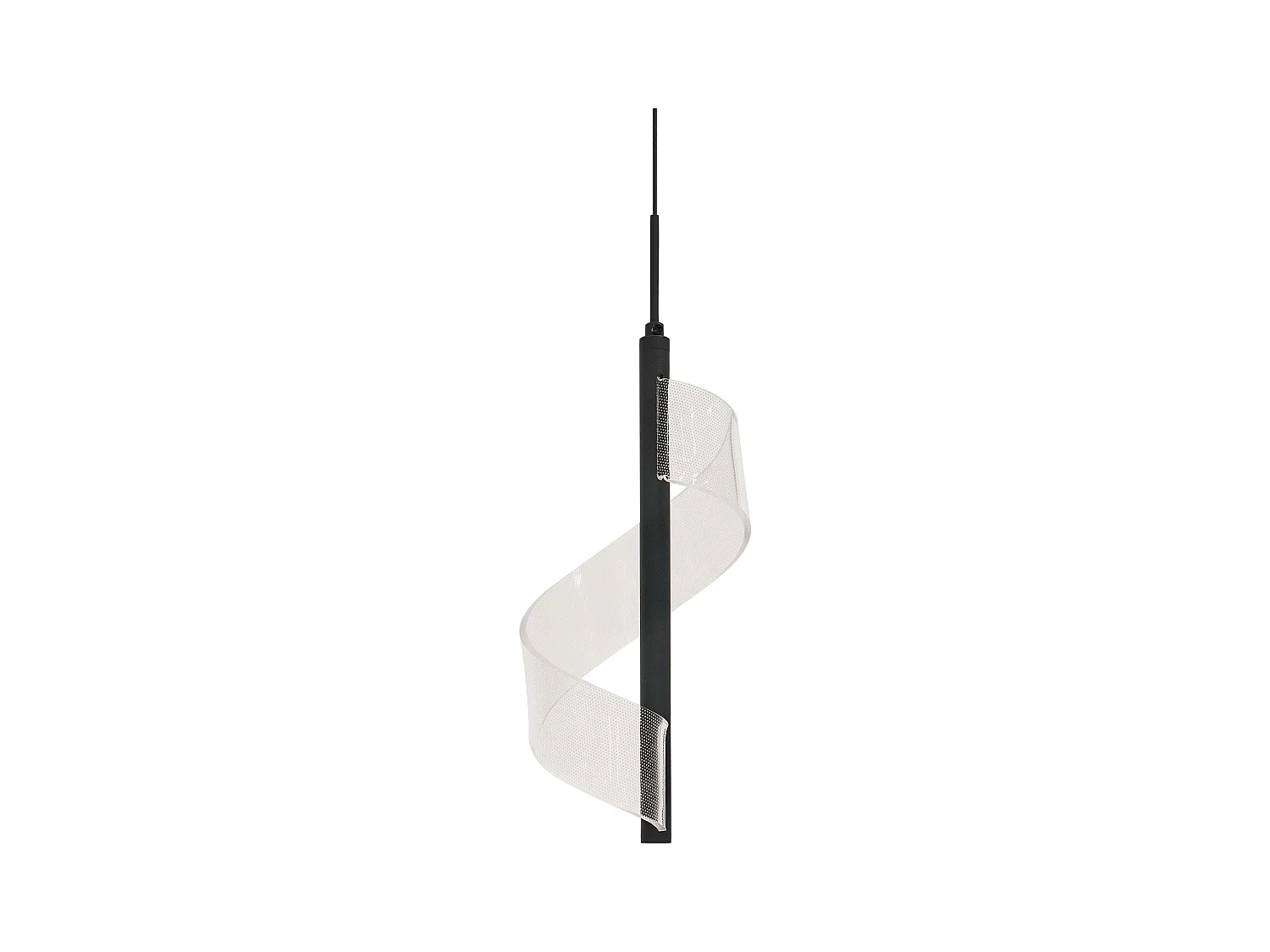 Lampe LED suspendue SARELA Métal Noir