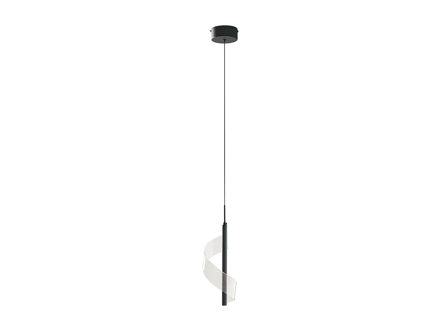Lampe LED suspendue SARELA Métal Noir