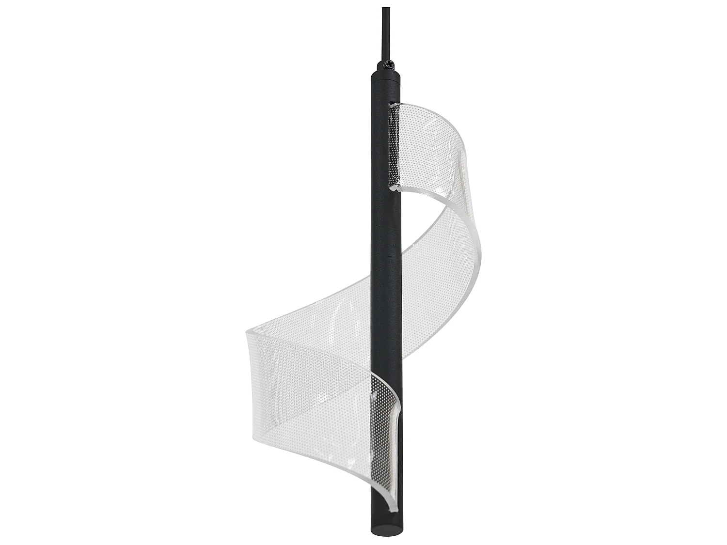 LED Pendant Lamp SARELA Metal Black