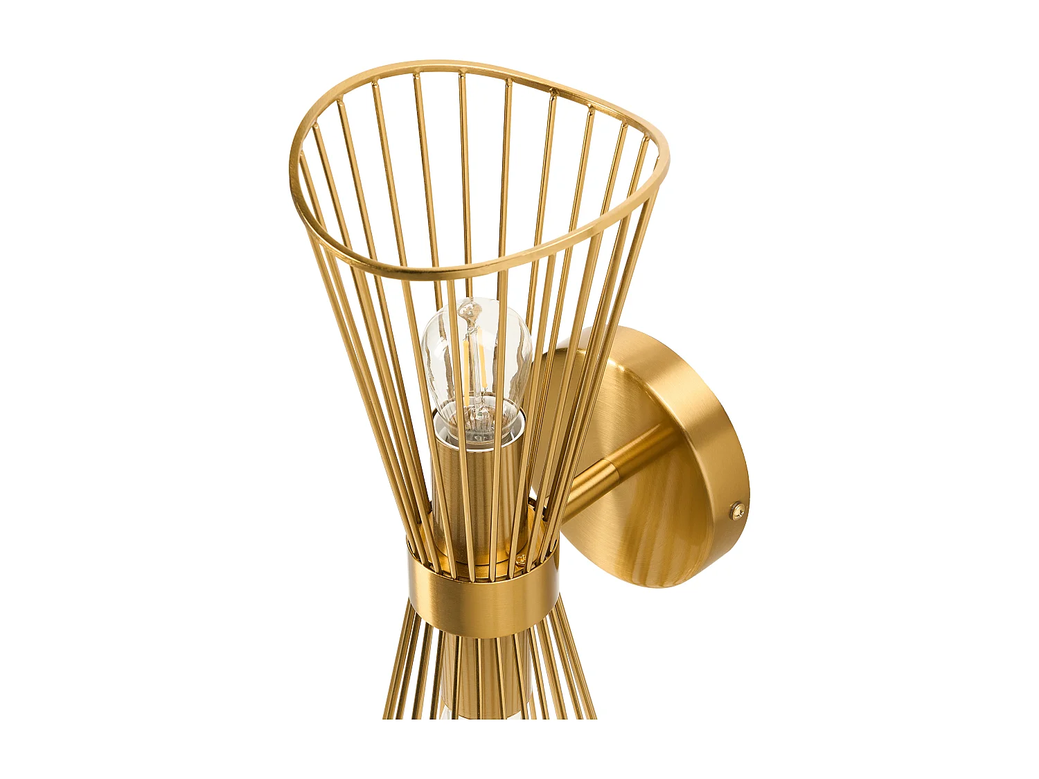 Lampe murale PARADA Métal Doré