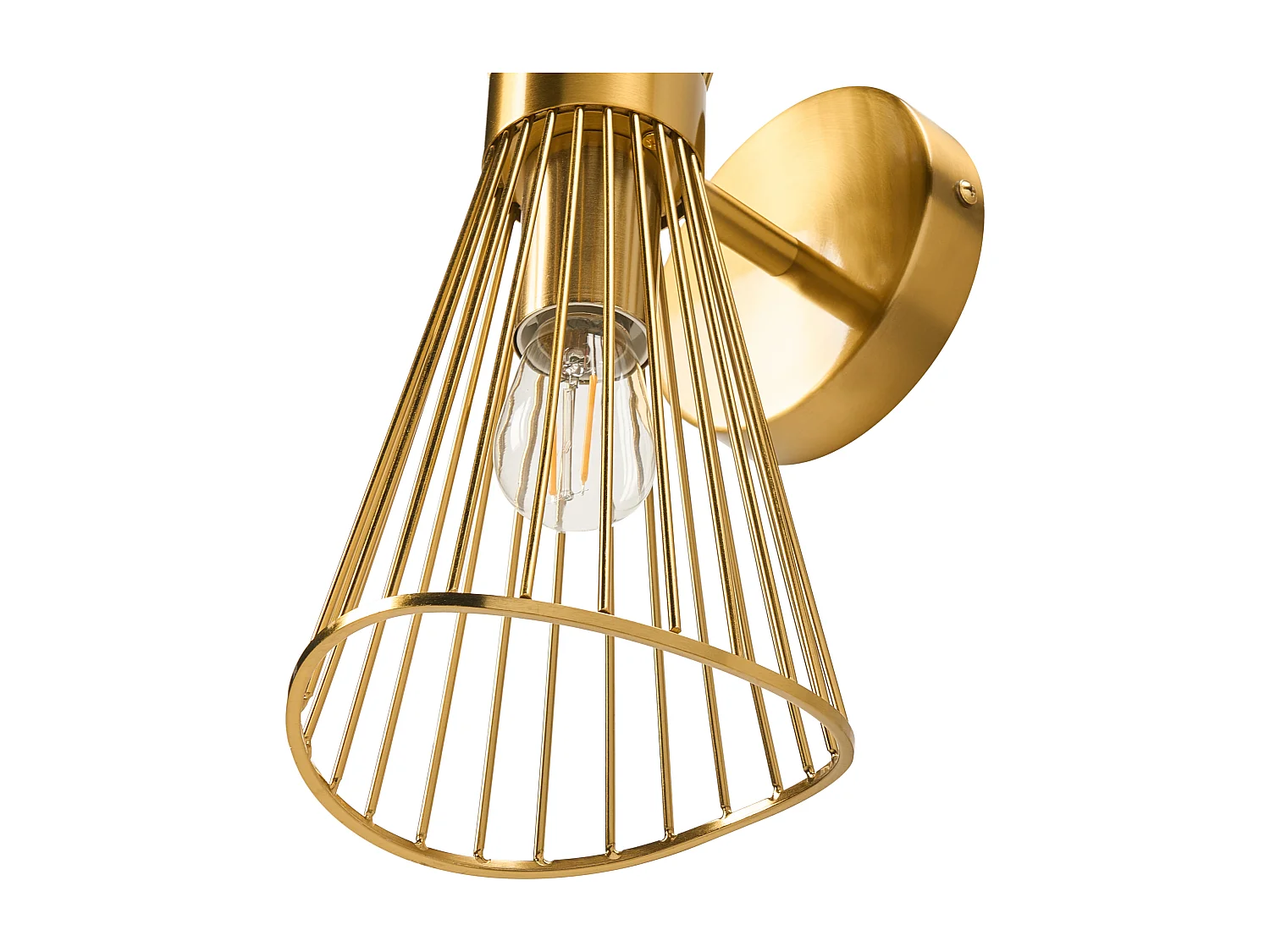 Lampe murale PARADA Métal Doré