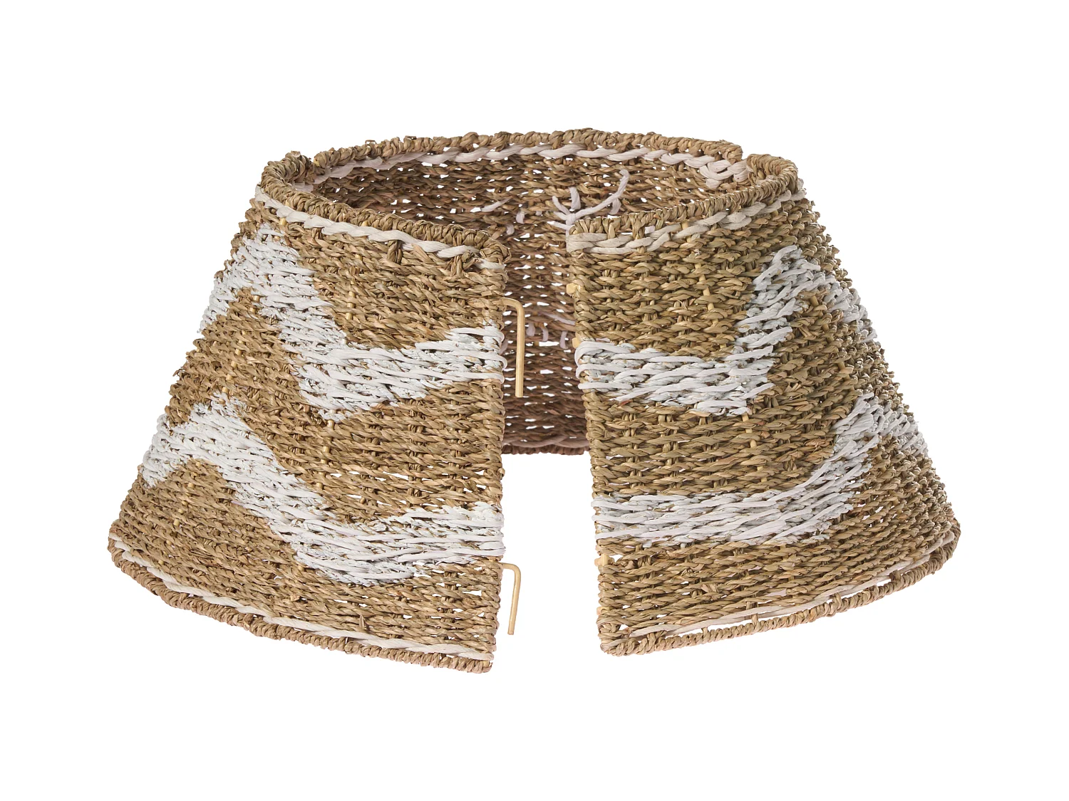 Jupe de sapin de Noël HIVER Herbier marin Naturel 51 cm