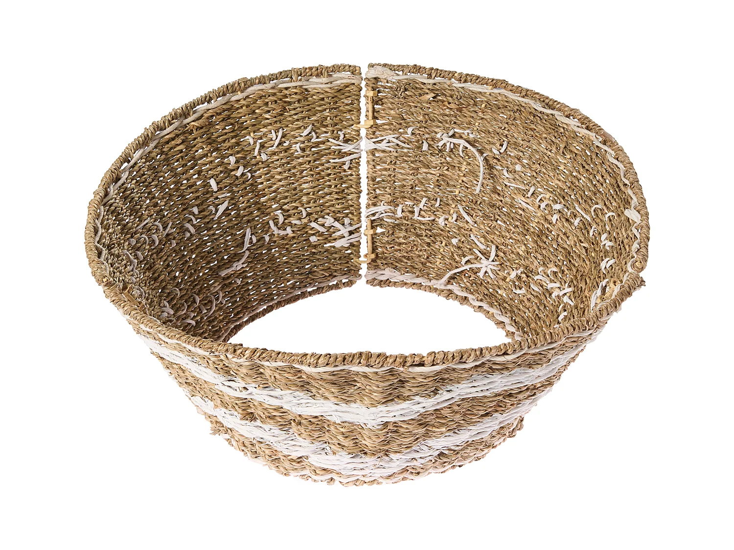 Jupe de sapin de Noël HIVER Herbier marin Naturel 51 cm