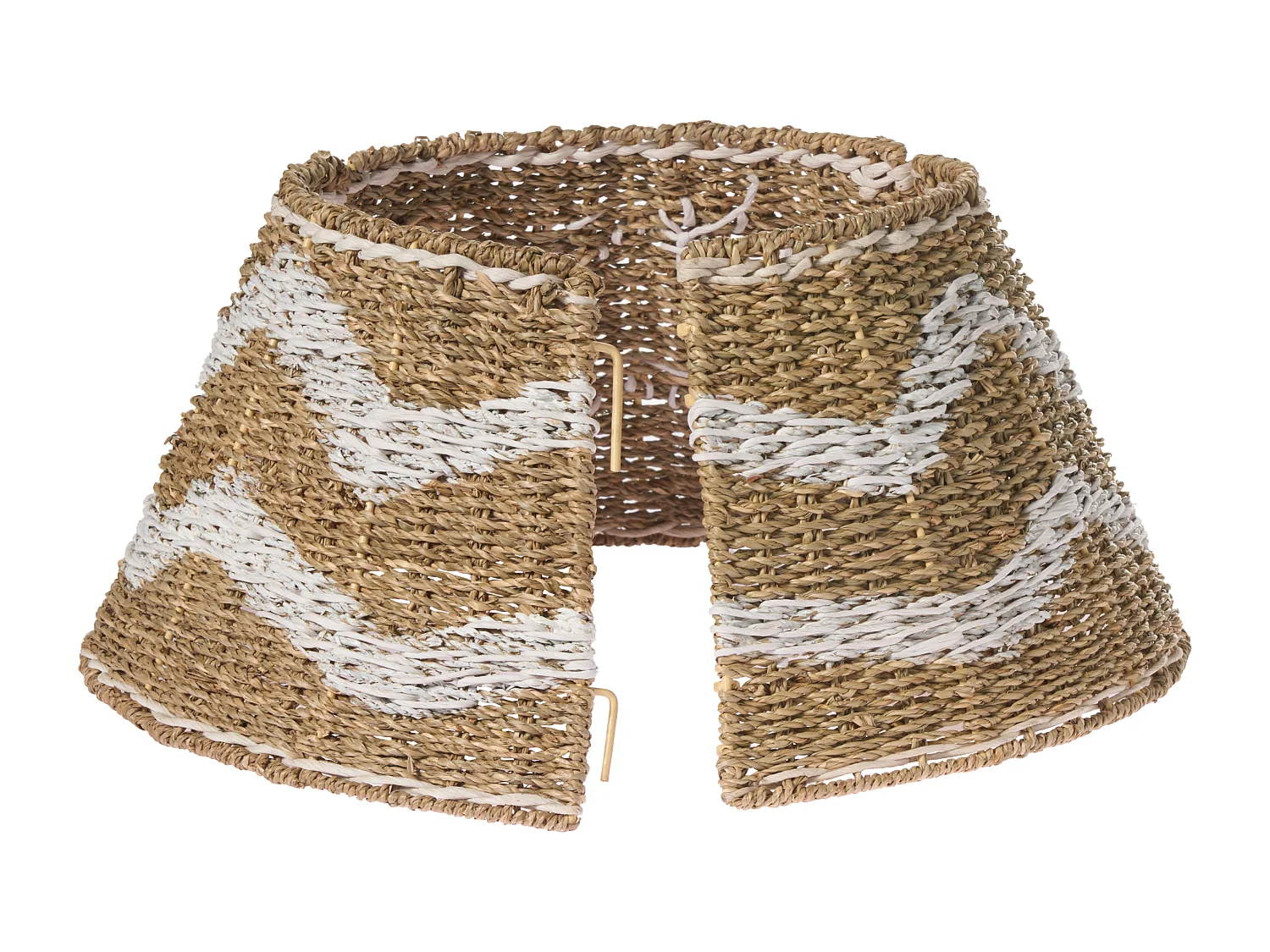 Jupe de sapin de Noël HIVER Herbier marin Naturel 51 cm