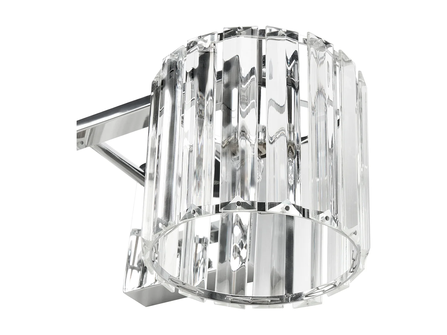 Lampe murale LOURIDO Métal Argenté