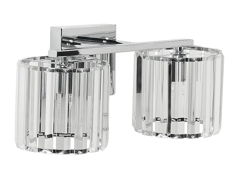 Lampe murale LOURIDO Métal Argenté