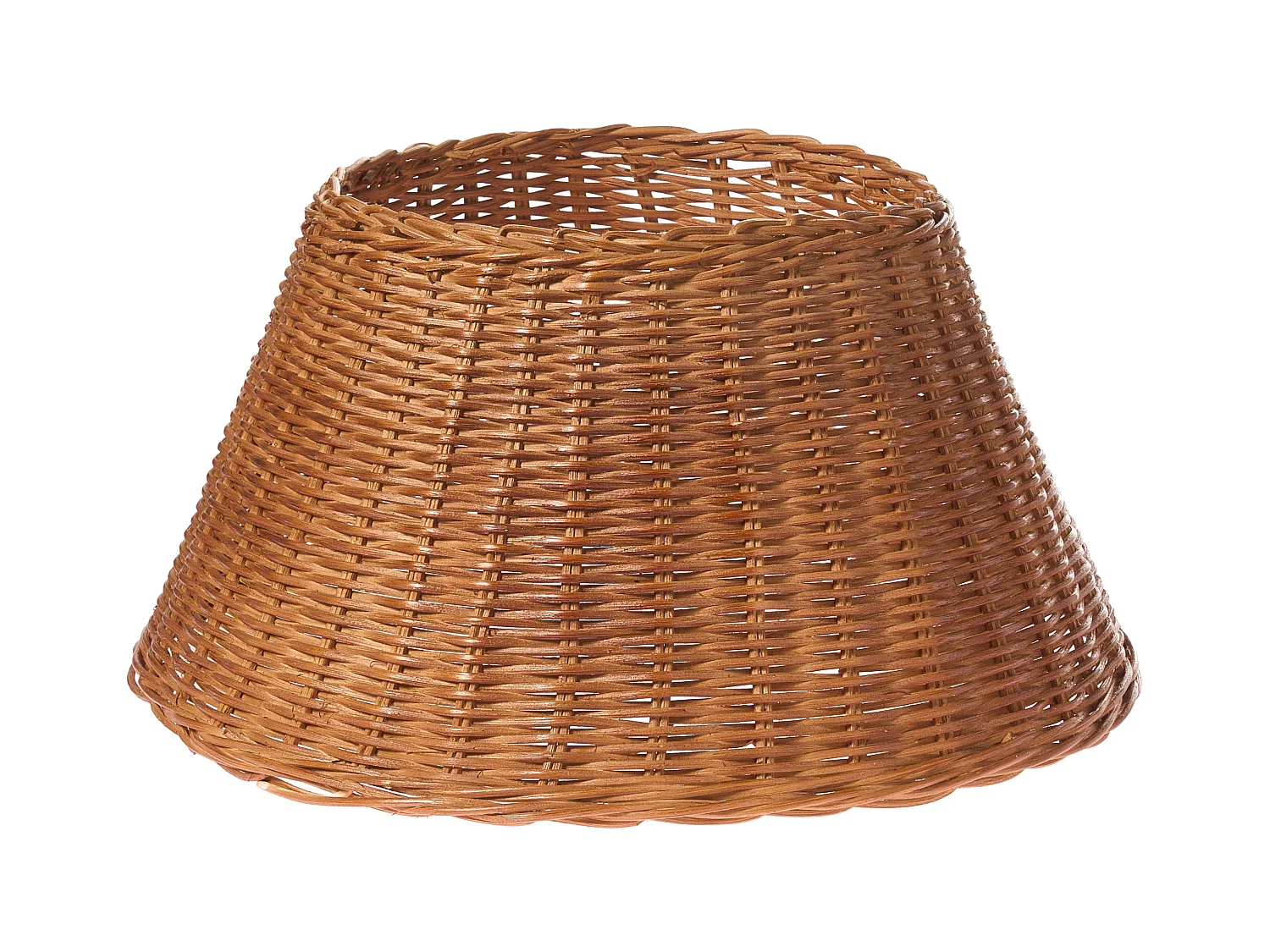 Jupe de sapin de Noël FLOCON Rotin Naturel 47 cm