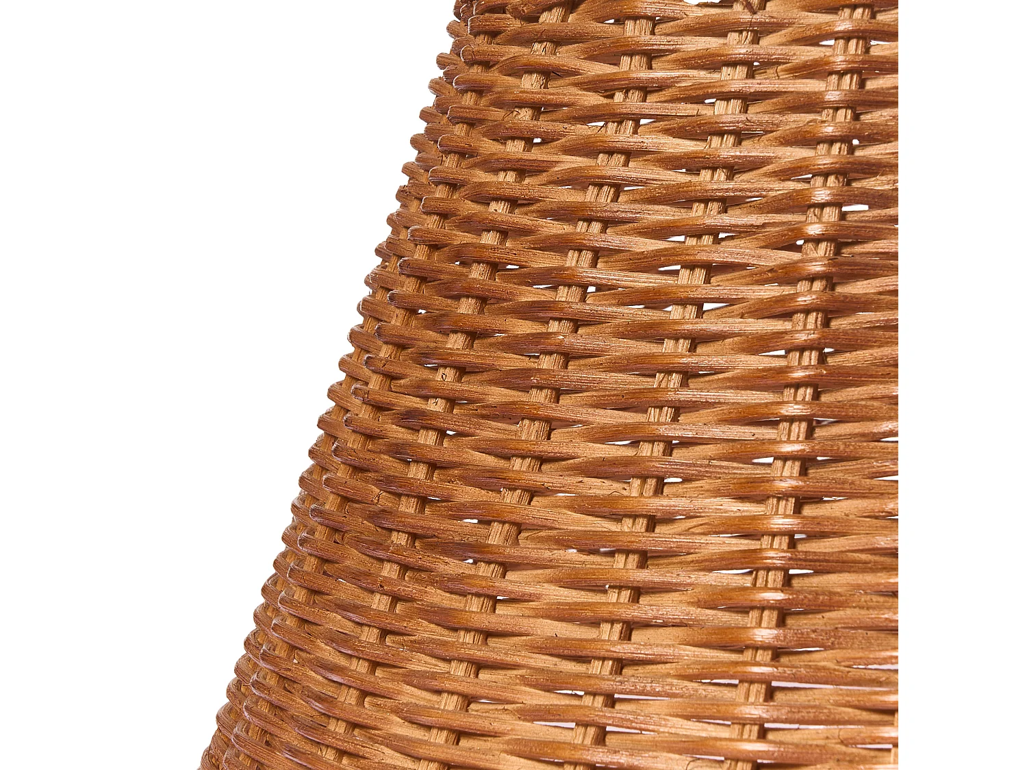 Jupe de sapin de Noël FLOCON Rotin Naturel 47 cm
