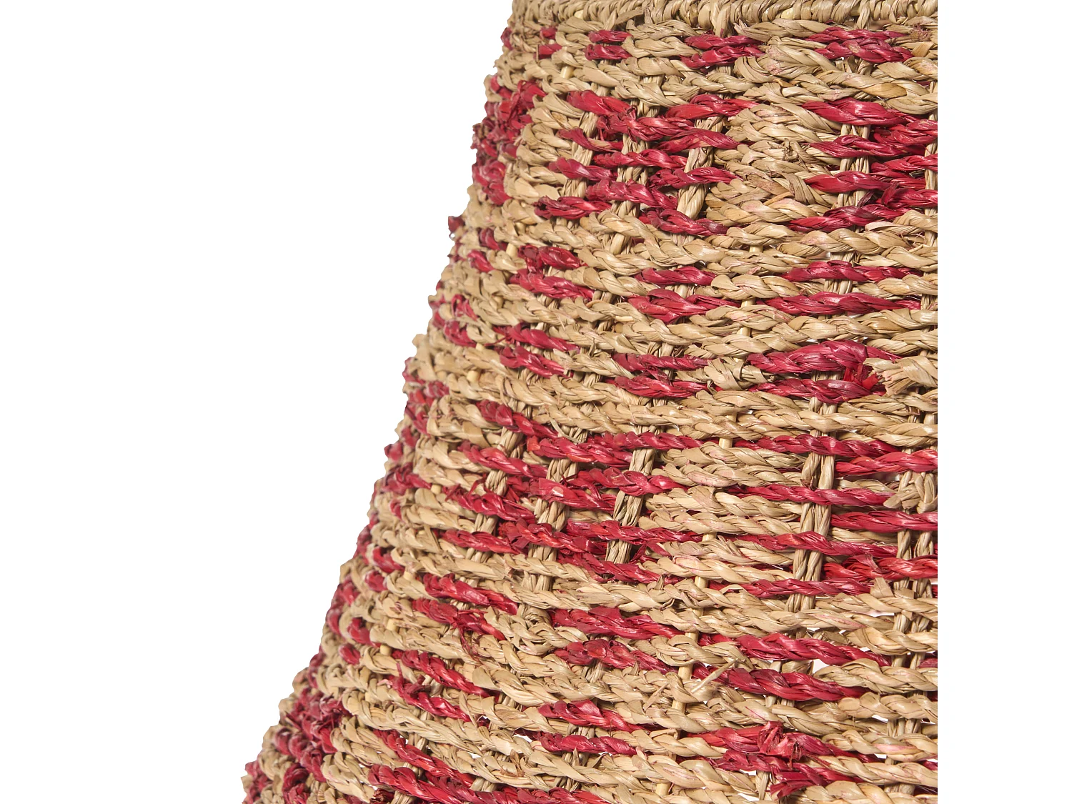 Jupe de sapin de Noël NEIGE Herbier marin Naturel 52 cm