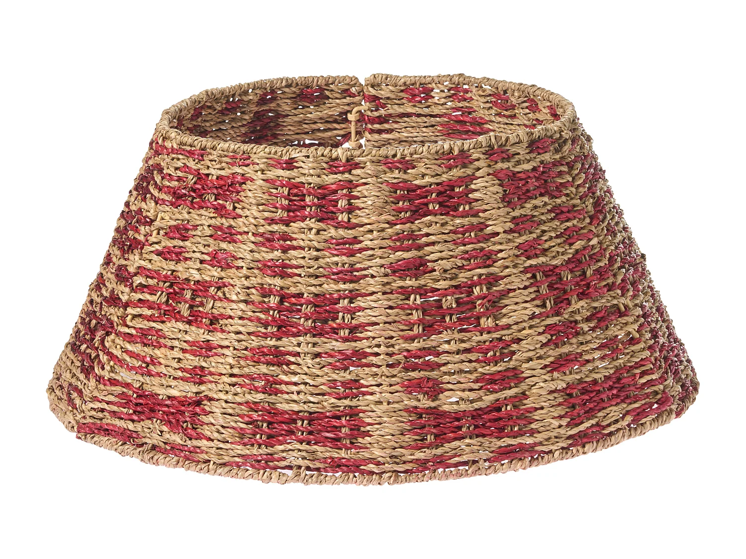 Jupe de sapin de Noël NEIGE Herbier marin Naturel 52 cm