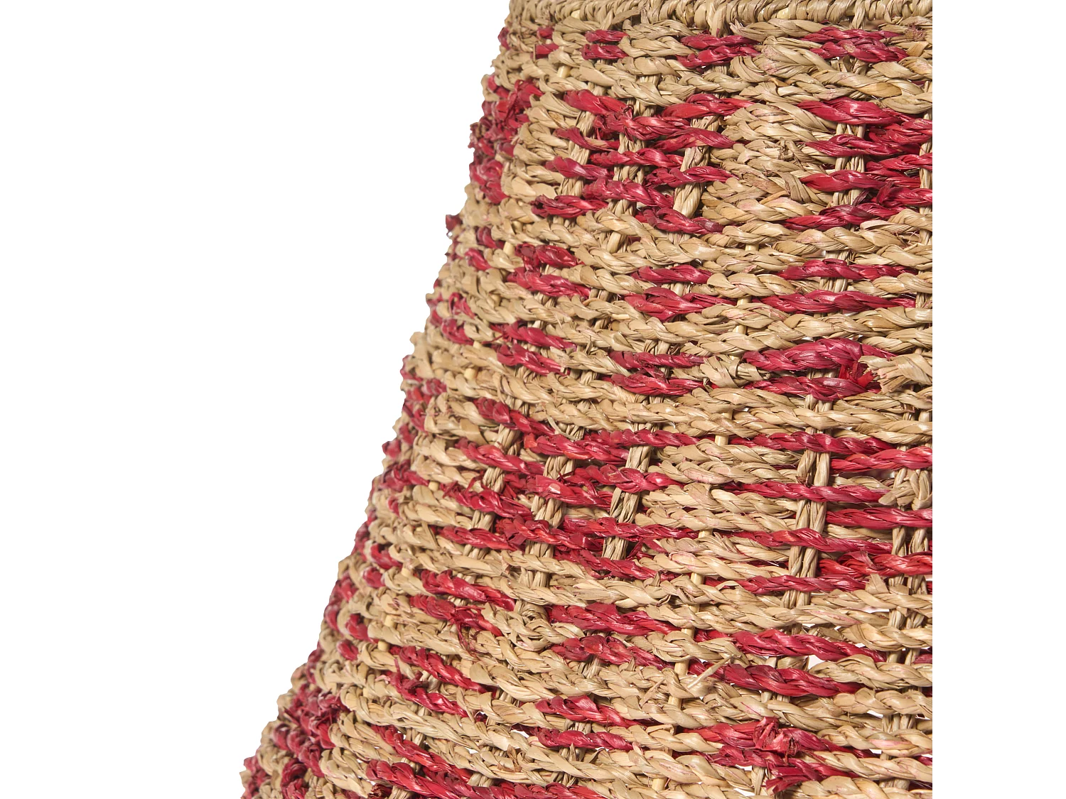 Jupe de sapin de Noël NEIGE Herbier marin Naturel 52 cm