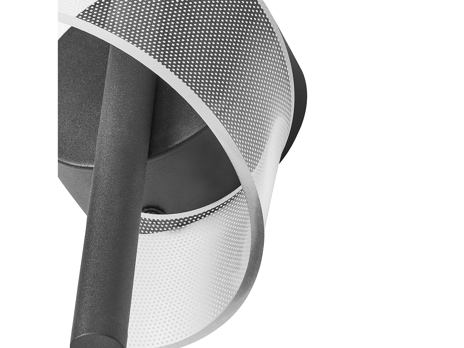 Lampe murale LED SARELA Métal Noir