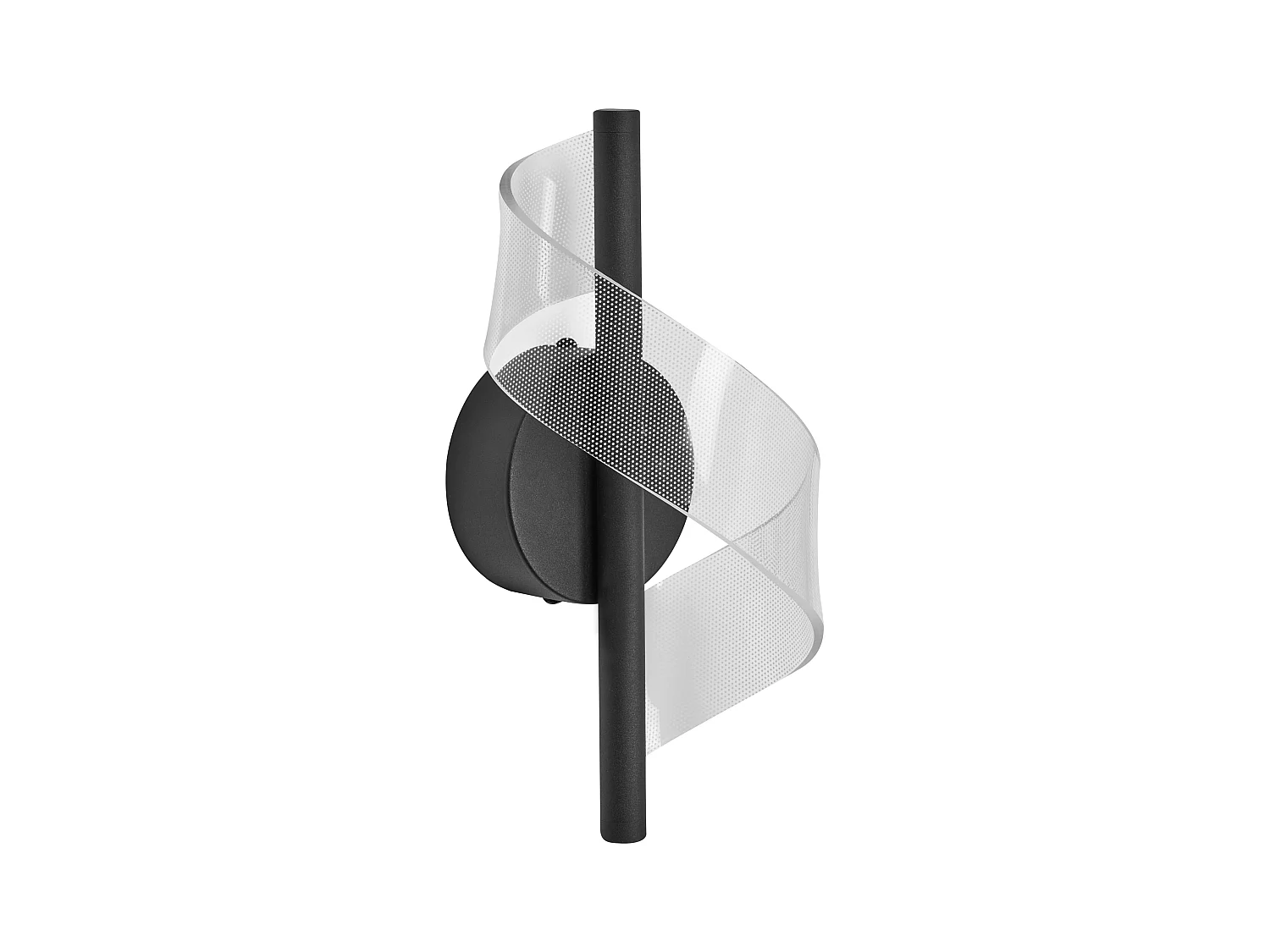 Lampe murale LED SARELA Métal Noir