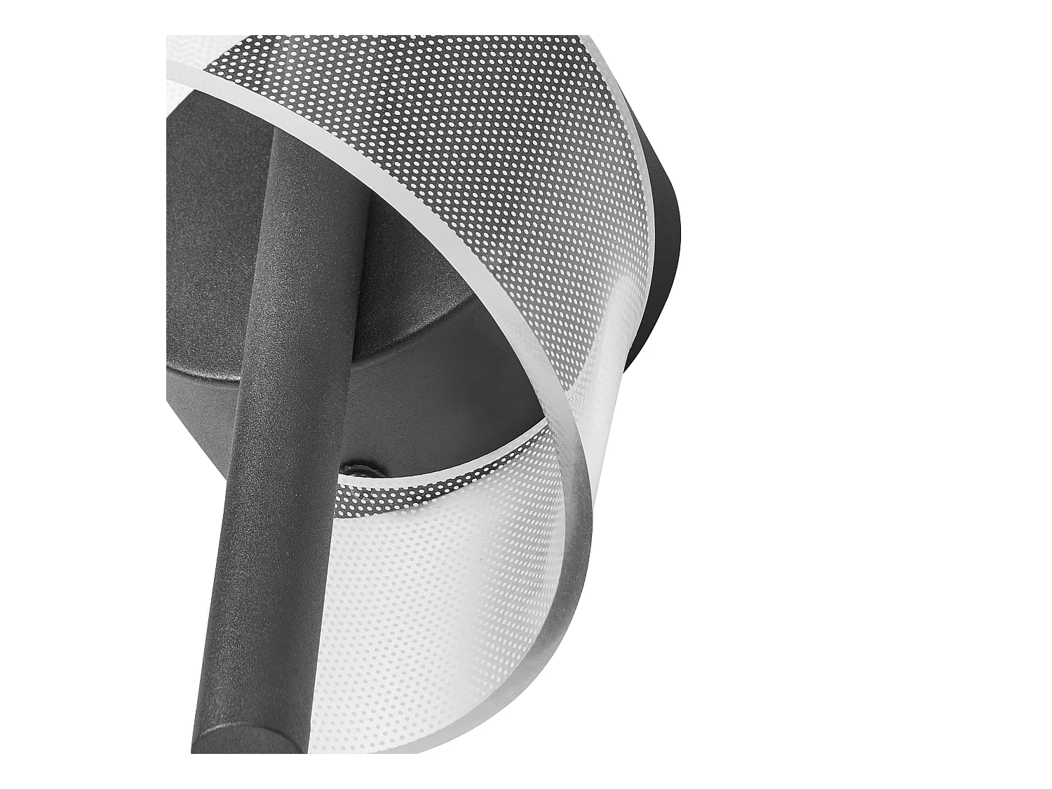 Lampe murale LED SARELA Métal Noir