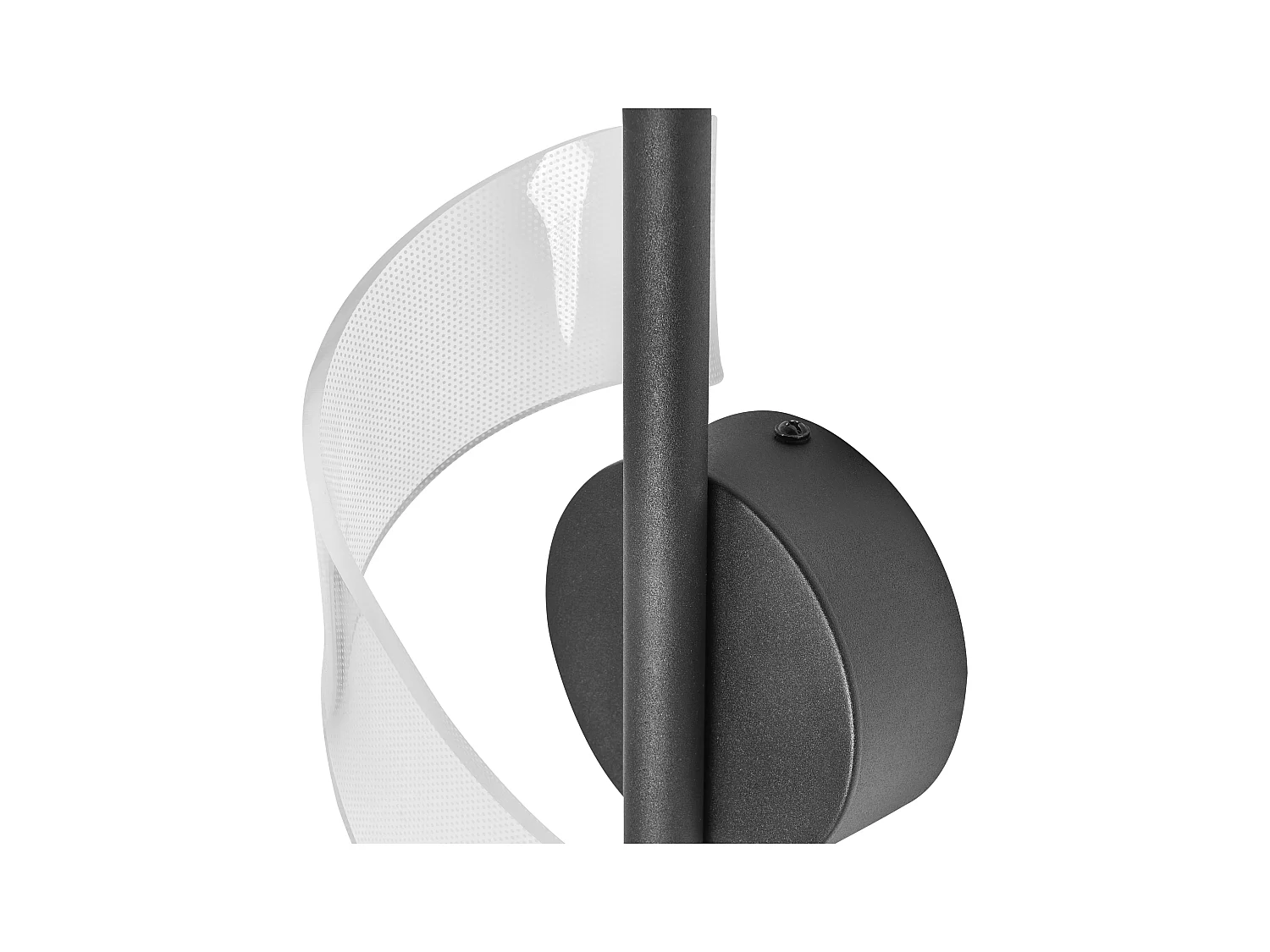 Lampe murale LED SARELA Métal Noir