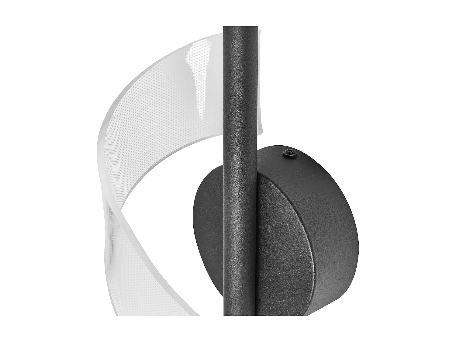 Lampe murale LED SARELA Métal Noir