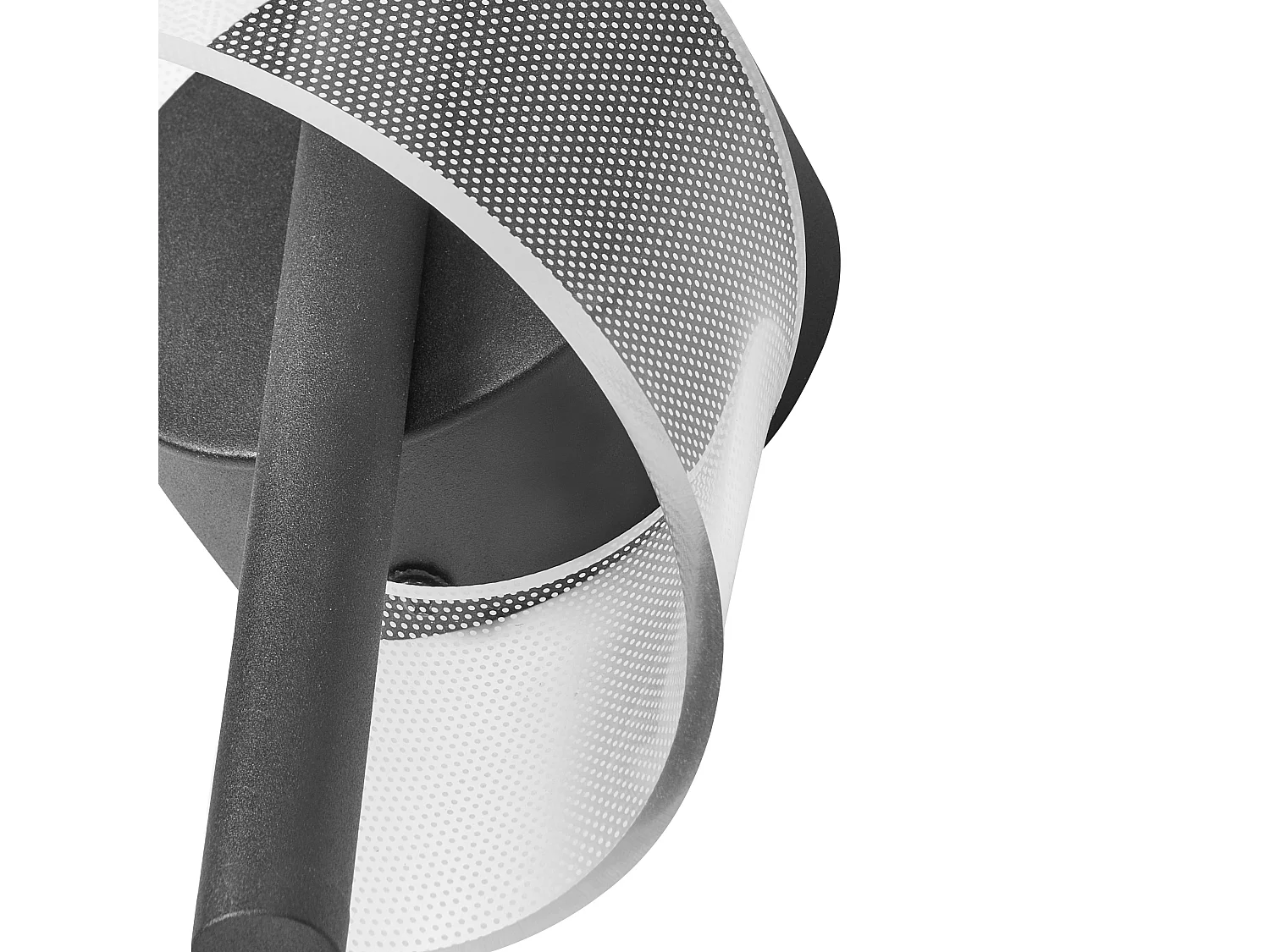 Lampe murale LED SARELA Métal Noir