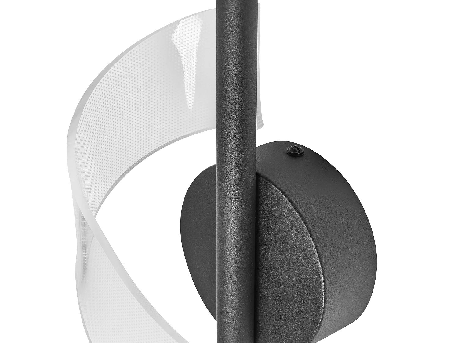 LED Wall Lamp SARELA Black Metal