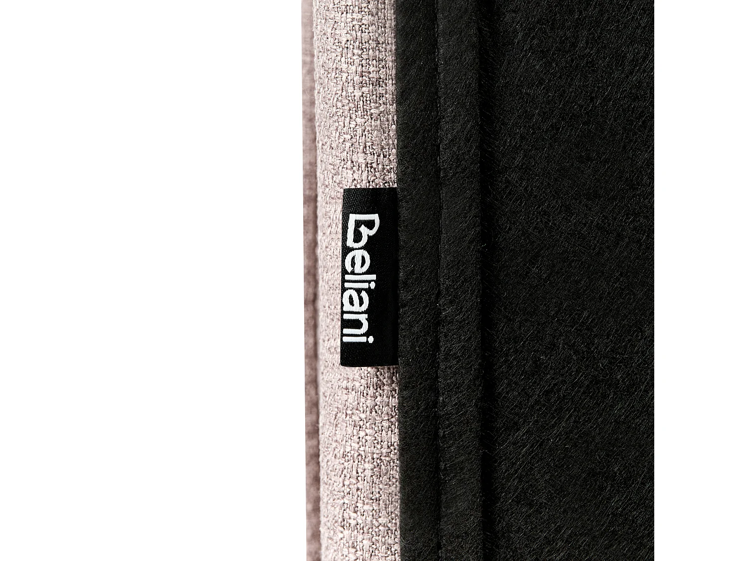 Lit avec sommier Tissu CORIO 140 x 200 cm Taupe