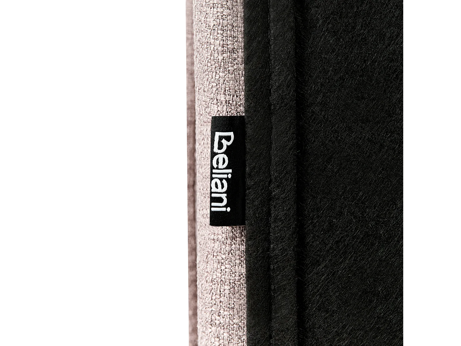 Lit avec sommier Tissu CORIO 140 x 200 cm Taupe