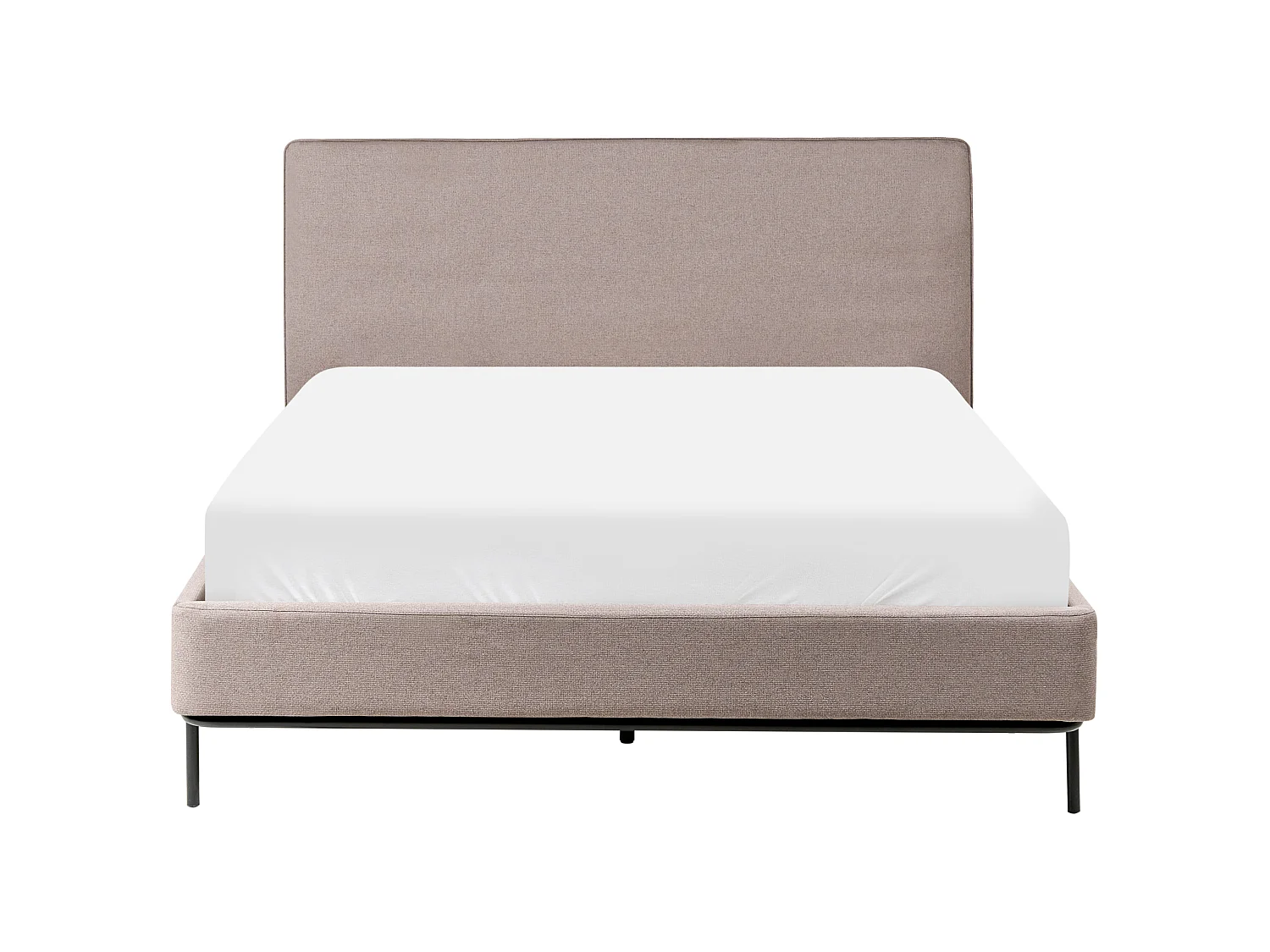 Bed Fabric CORIO 140 x 200 cm (EU Double) Taupe