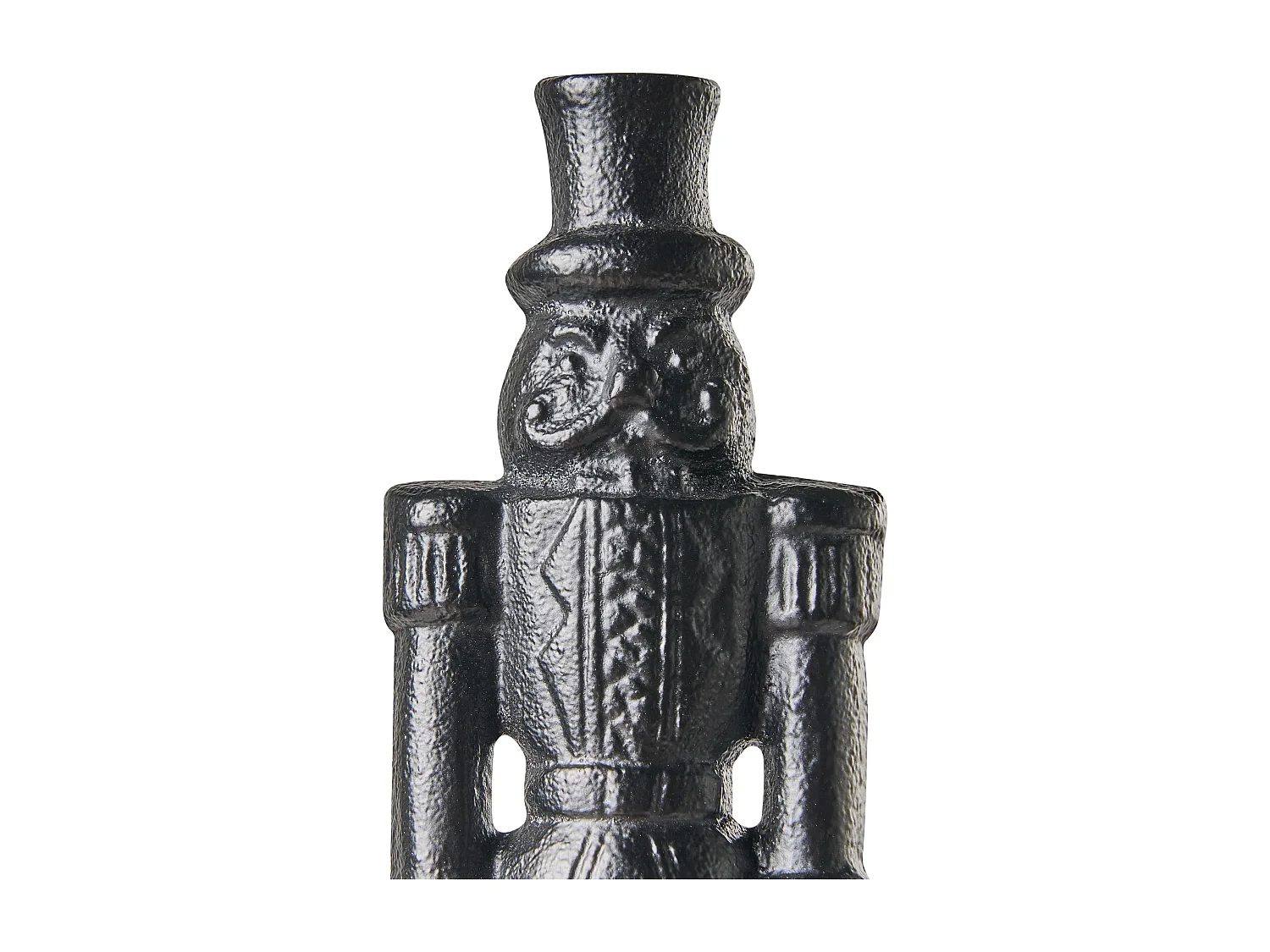 Lot de 3 supports pour chaussettes de Noël KAJAANI Casse-noisette 21 cm Noir