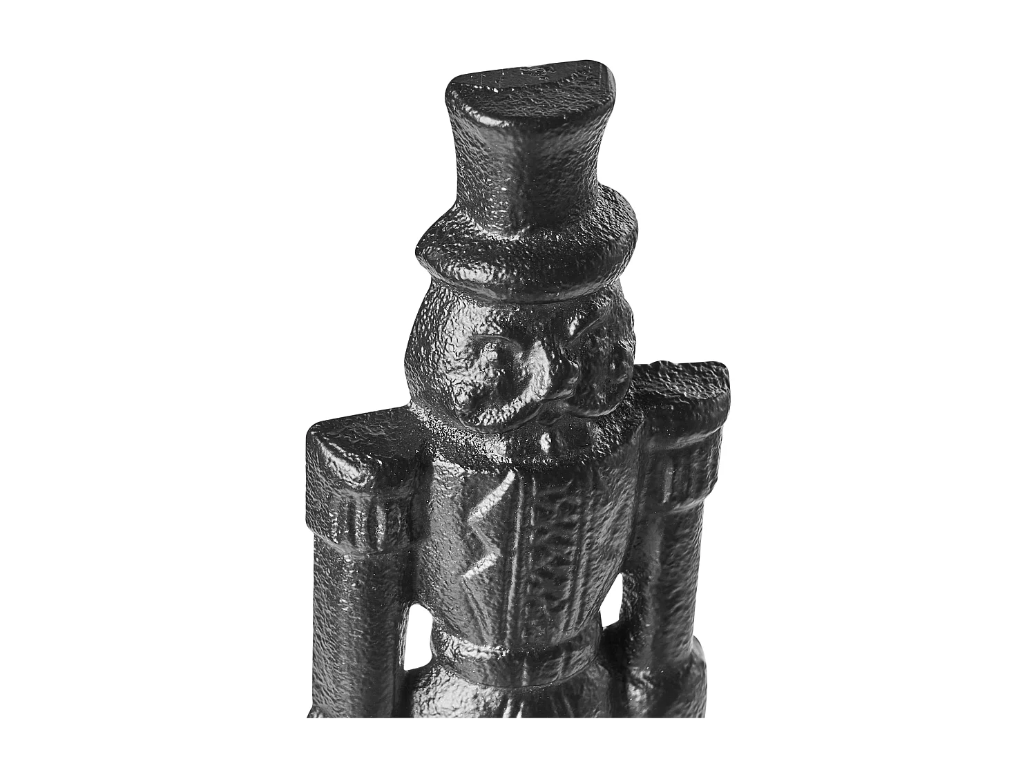 Lot de 3 supports pour chaussettes de Noël KAJAANI Casse-noisette 21 cm Noir