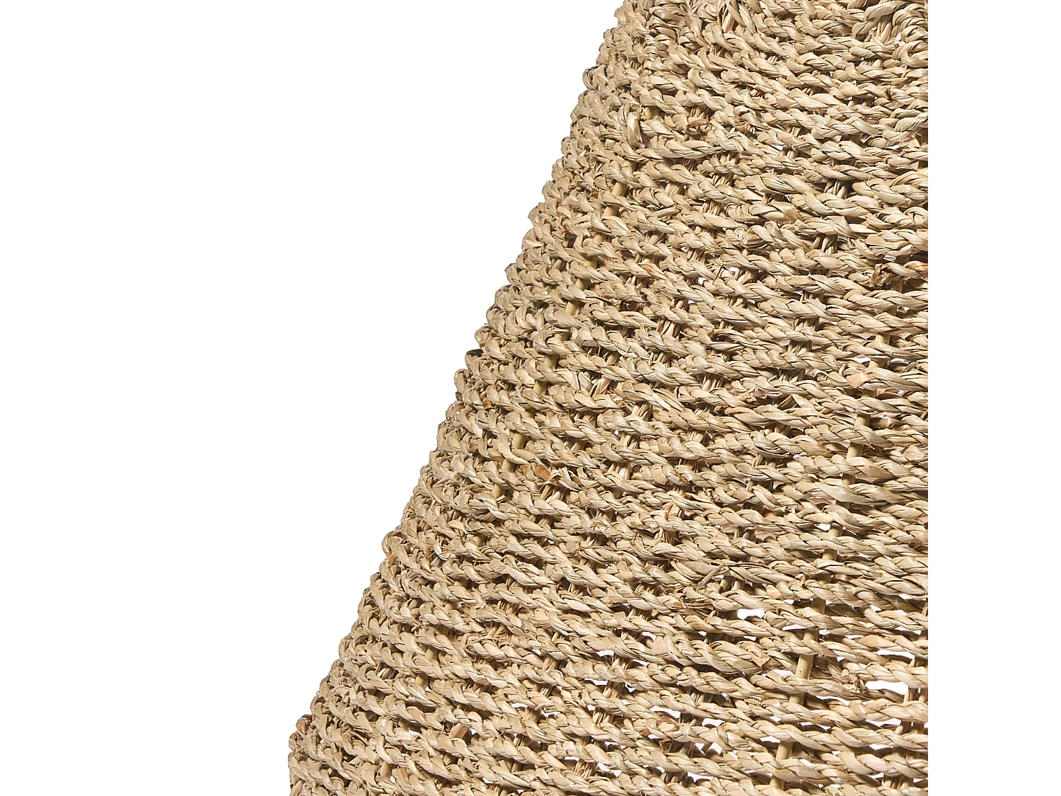 Jupe de sapin de Noël GIVRE Herbier marin Naturel 67 cm