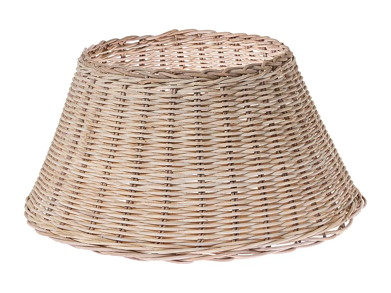 Jupe de sapin de Noël FLOCON Rotin Marron clair 47 cm