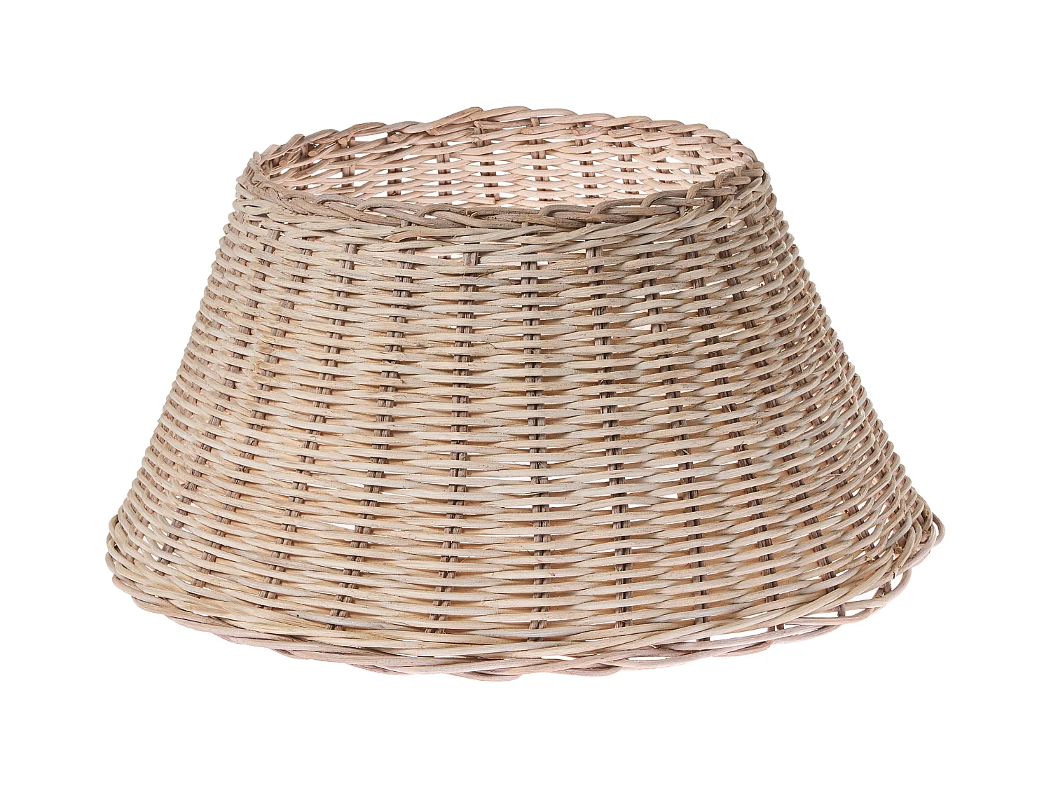 Jupe de sapin de Noël FLOCON Rotin Marron clair 47 cm