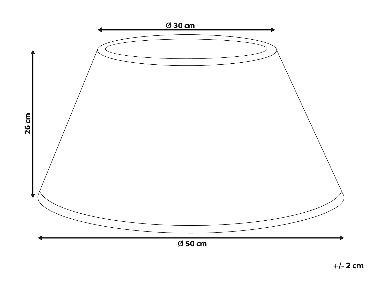 Jupe de sapin de Noël FLOCON Rotin Marron clair 47 cm