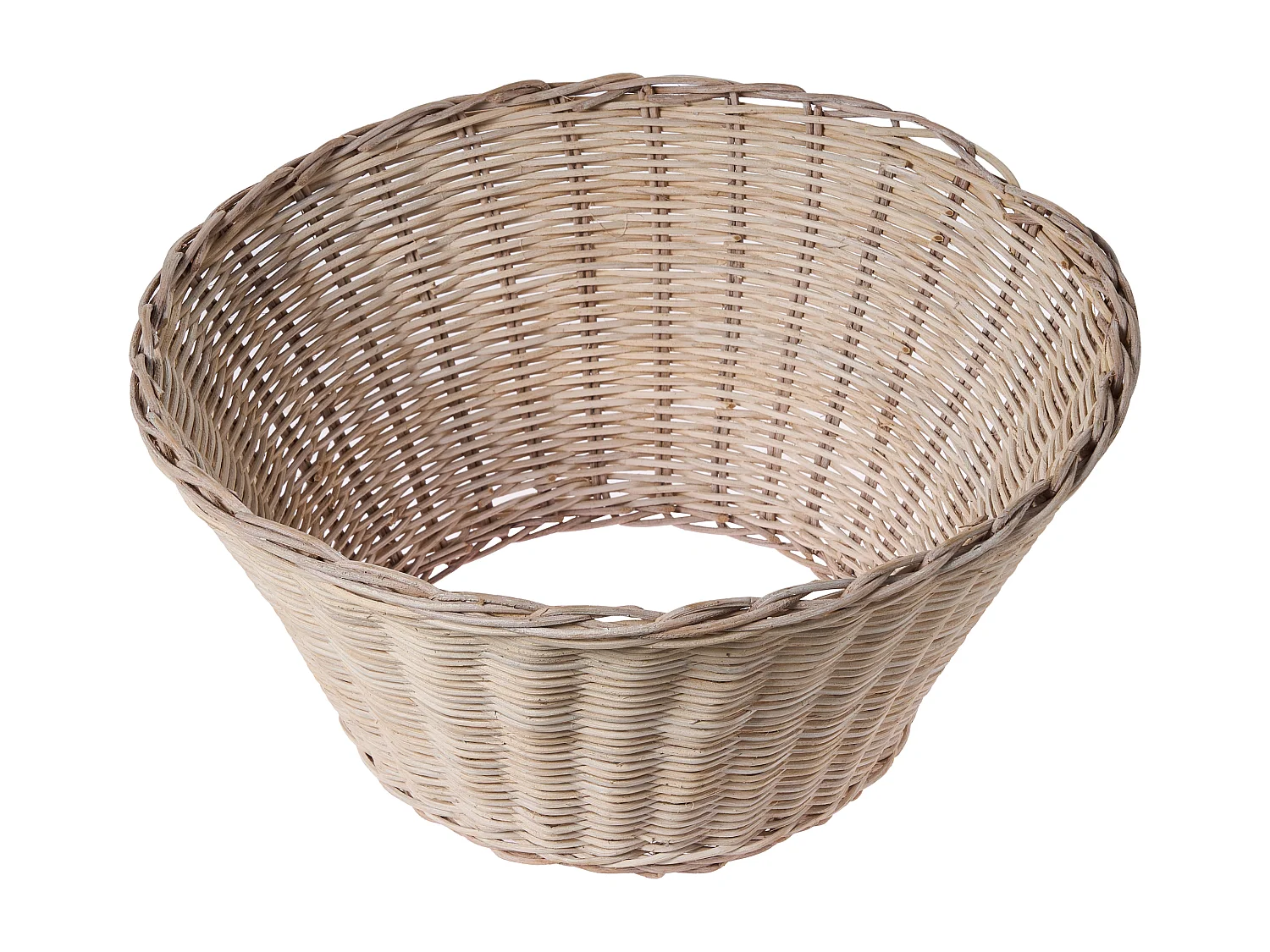 Jupe de sapin de Noël FLOCON Rotin Marron clair 47 cm