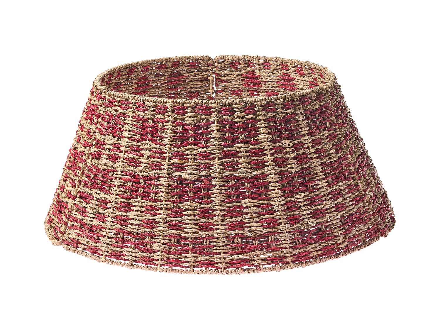 Jupe de sapin de Noël NEIGE Herbier marin Naturel 60 cm