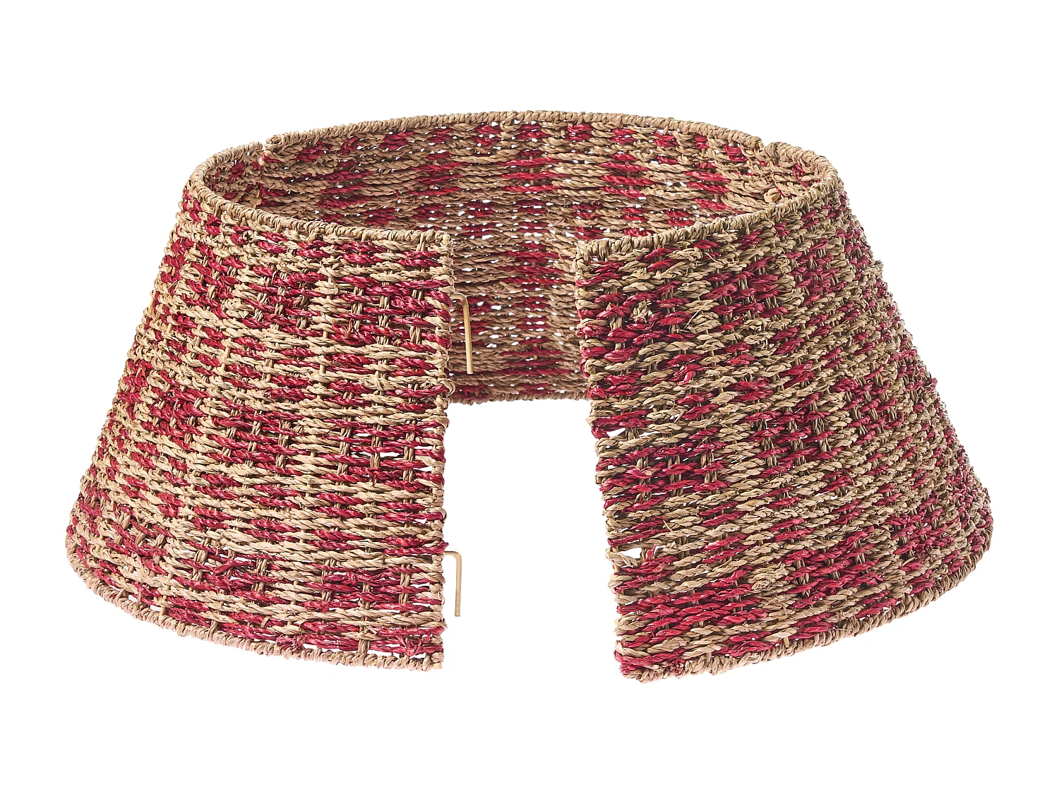 Jupe de sapin de Noël NEIGE Herbier marin Naturel 60 cm