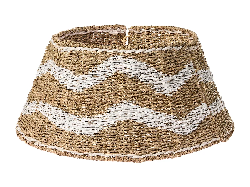 Jupe de sapin de Noël HIVER Herbier marin Naturel 60 cm