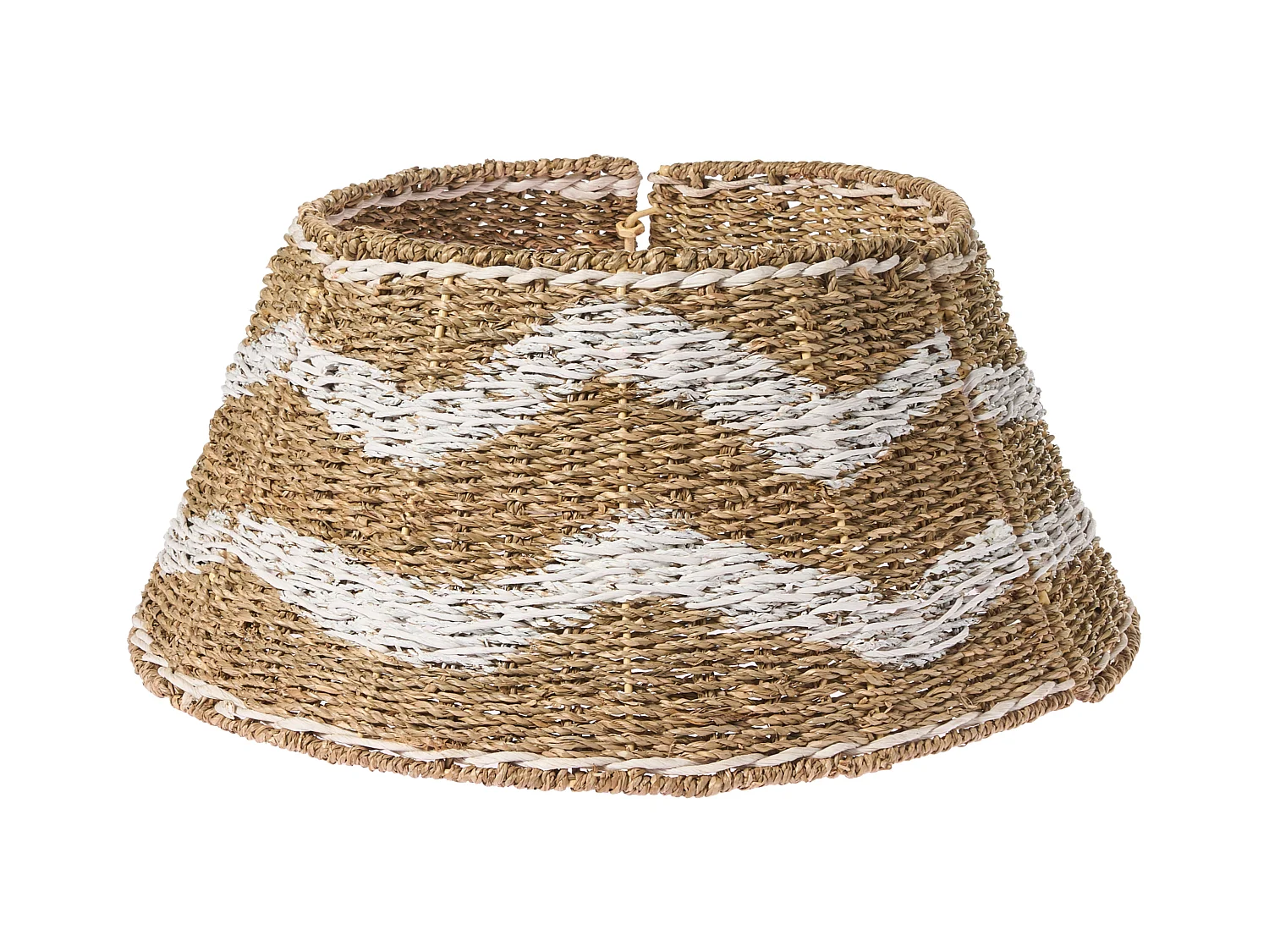 Jupe de sapin de Noël HIVER Herbier marin Naturel 60 cm