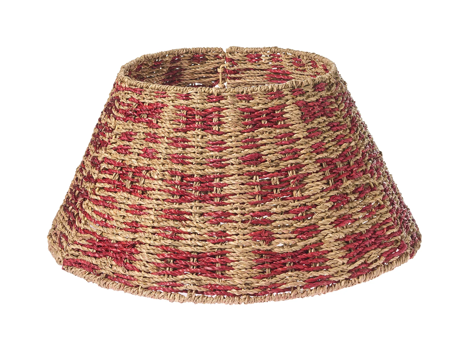 Jupe de sapin de Noël NEIGE Herbier marin Naturel 42 cm