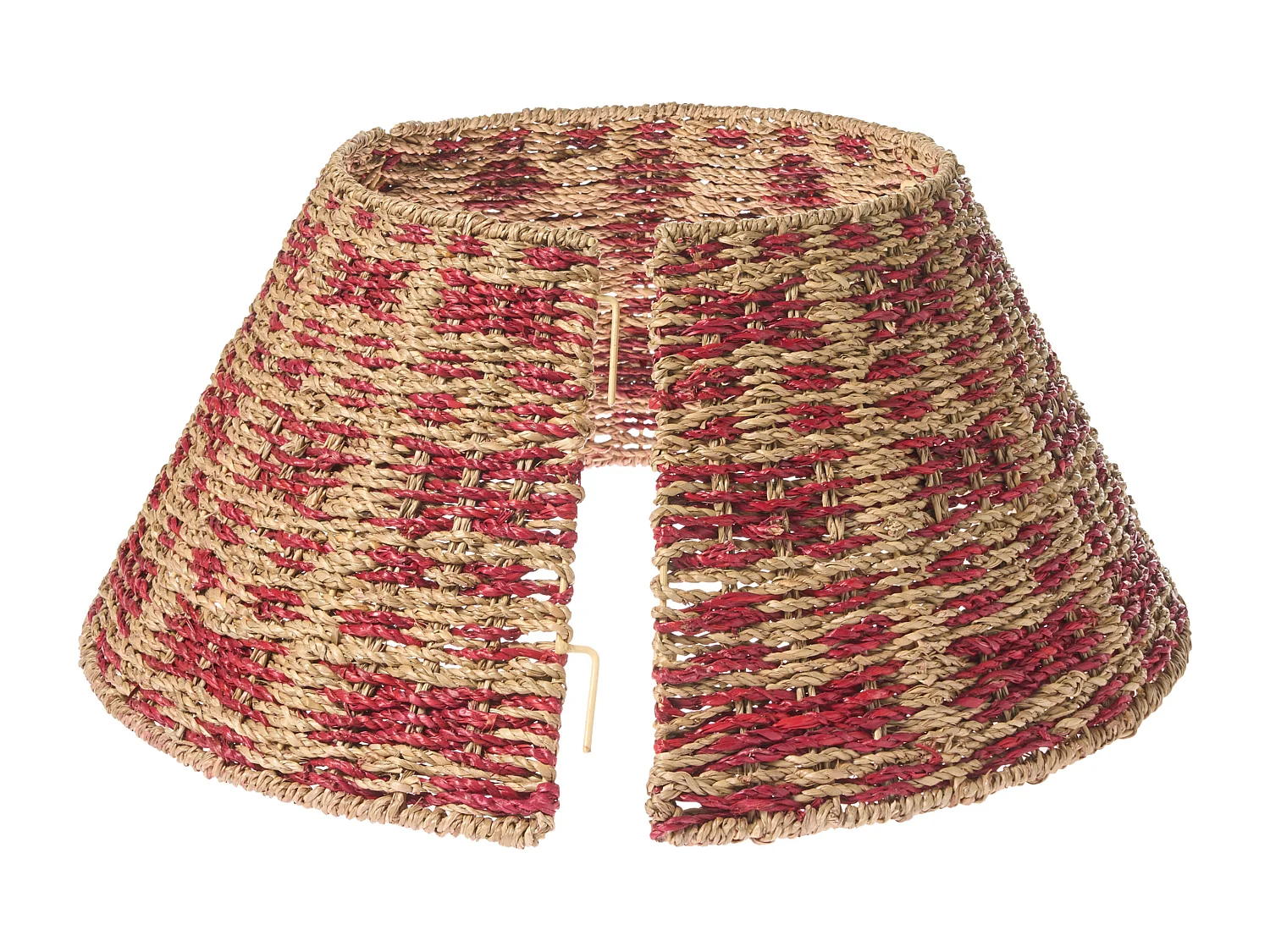 Jupe de sapin de Noël NEIGE Herbier marin Naturel 42 cm