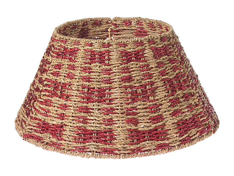 Jupe de sapin de Noël NEIGE Herbier marin Naturel 42 cm