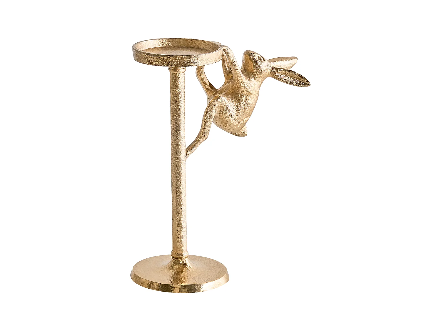 Bougeoir KOSOR Métal 25 cm Doré