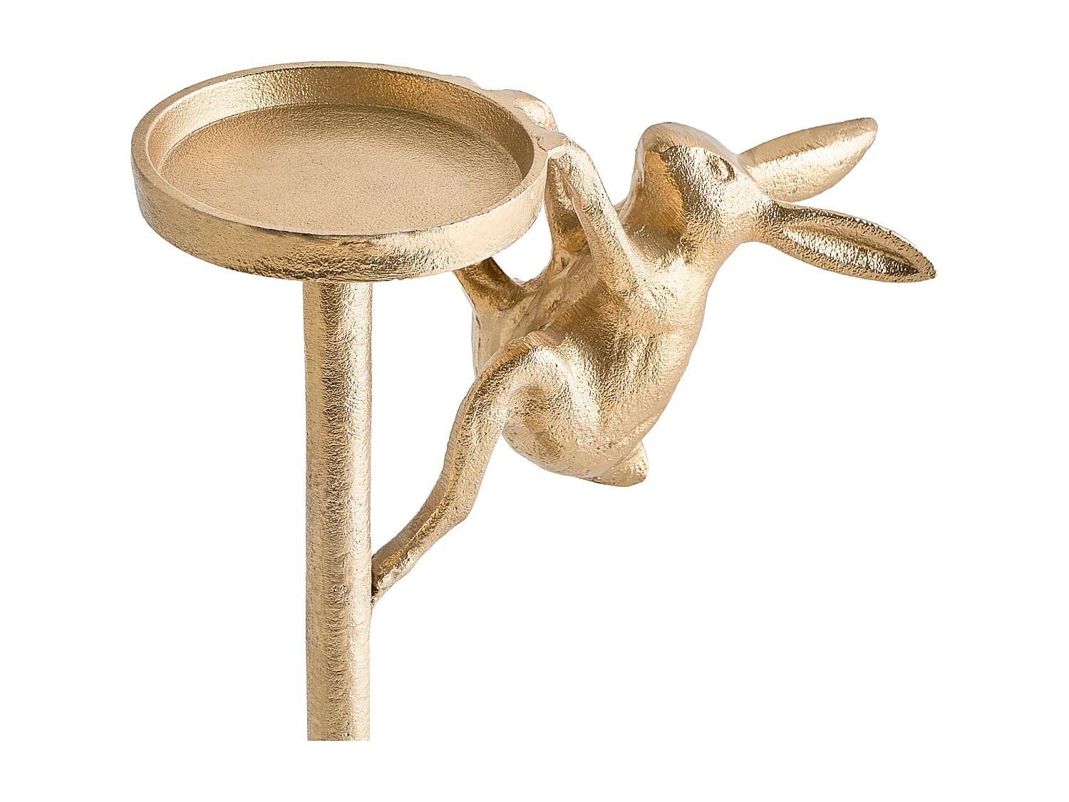 Bougeoir KOSOR Métal 25 cm Doré