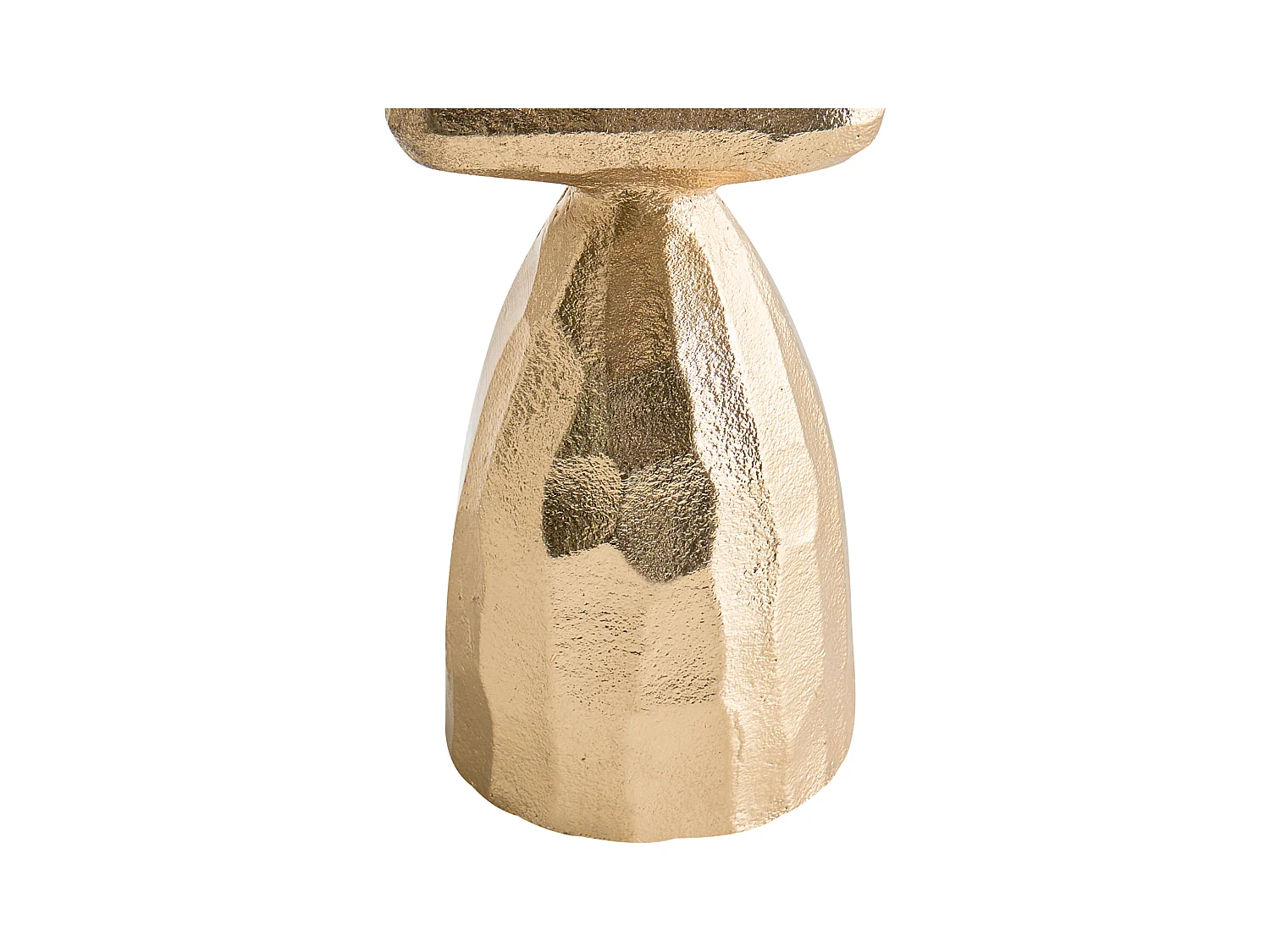 Bougeoir KRADENIK Métal 33 cm Doré