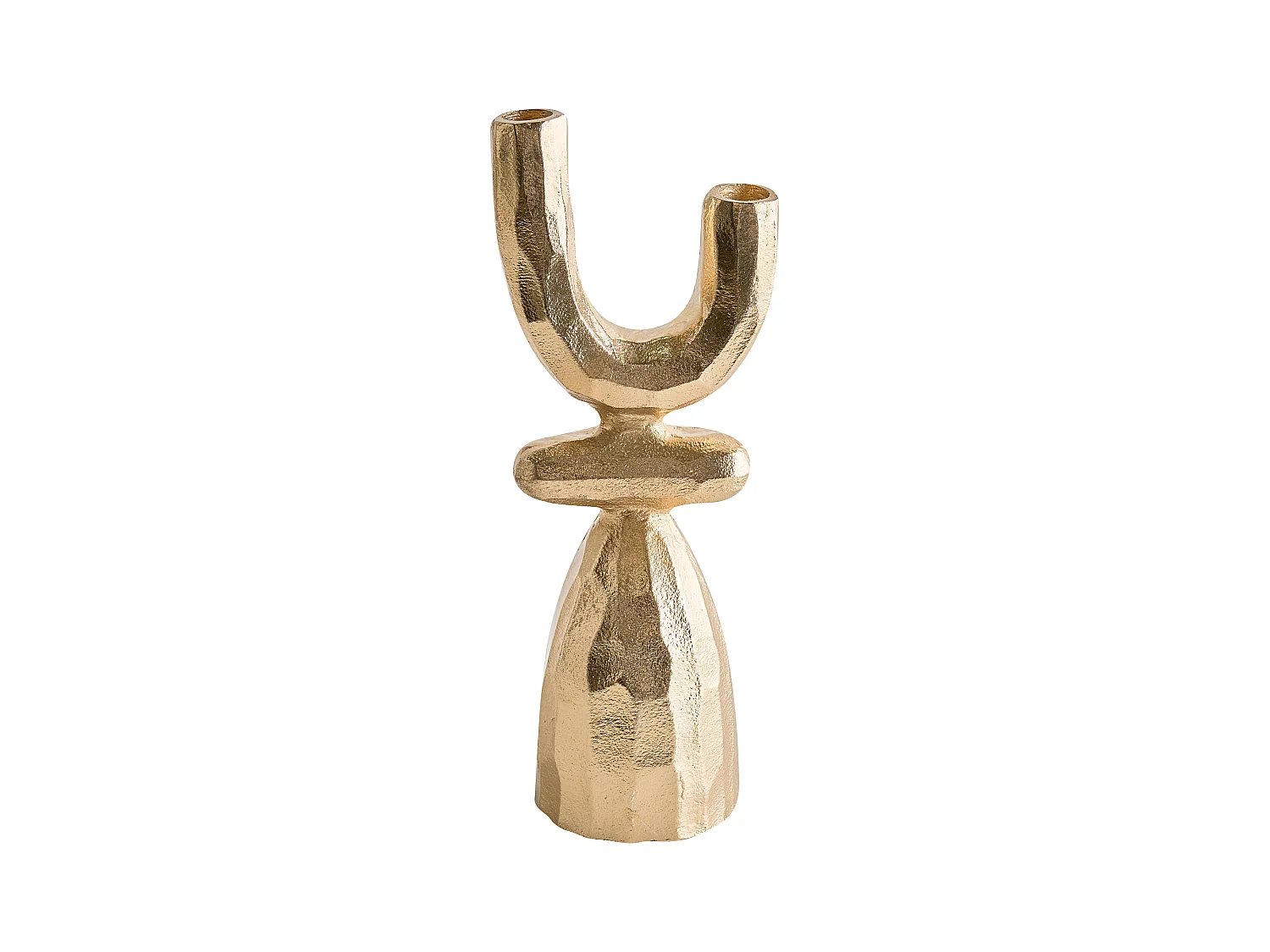 Bougeoir KRADENIK Métal 33 cm Doré