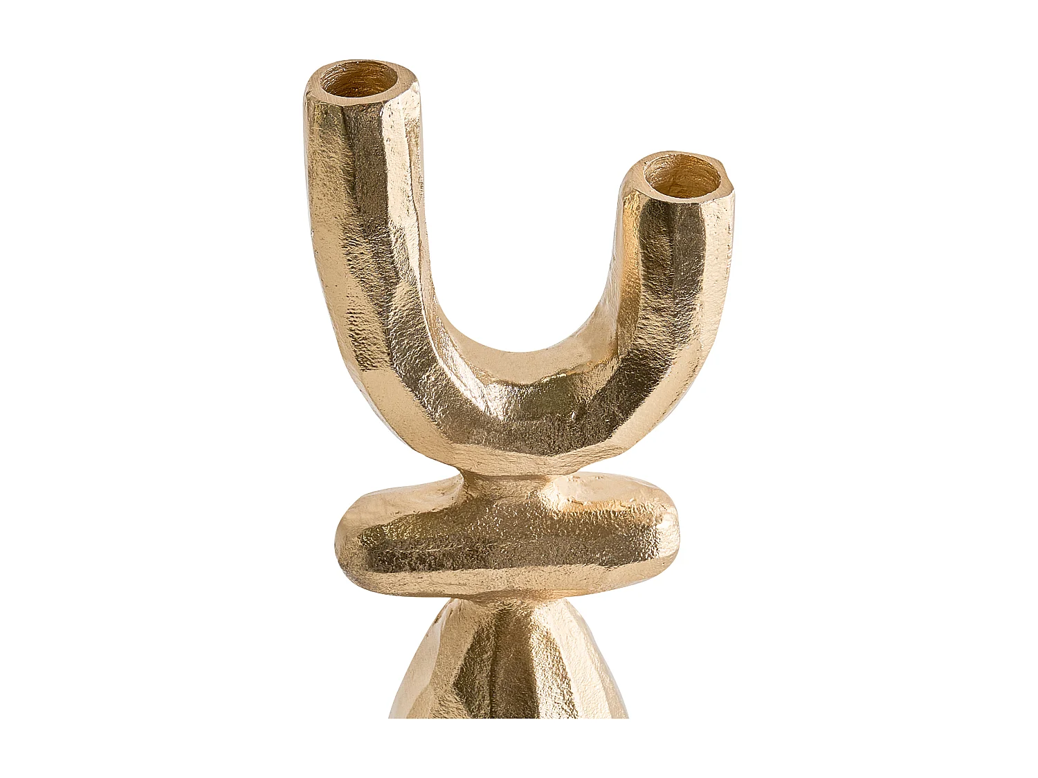 Bougeoir KRADENIK Métal 33 cm Doré