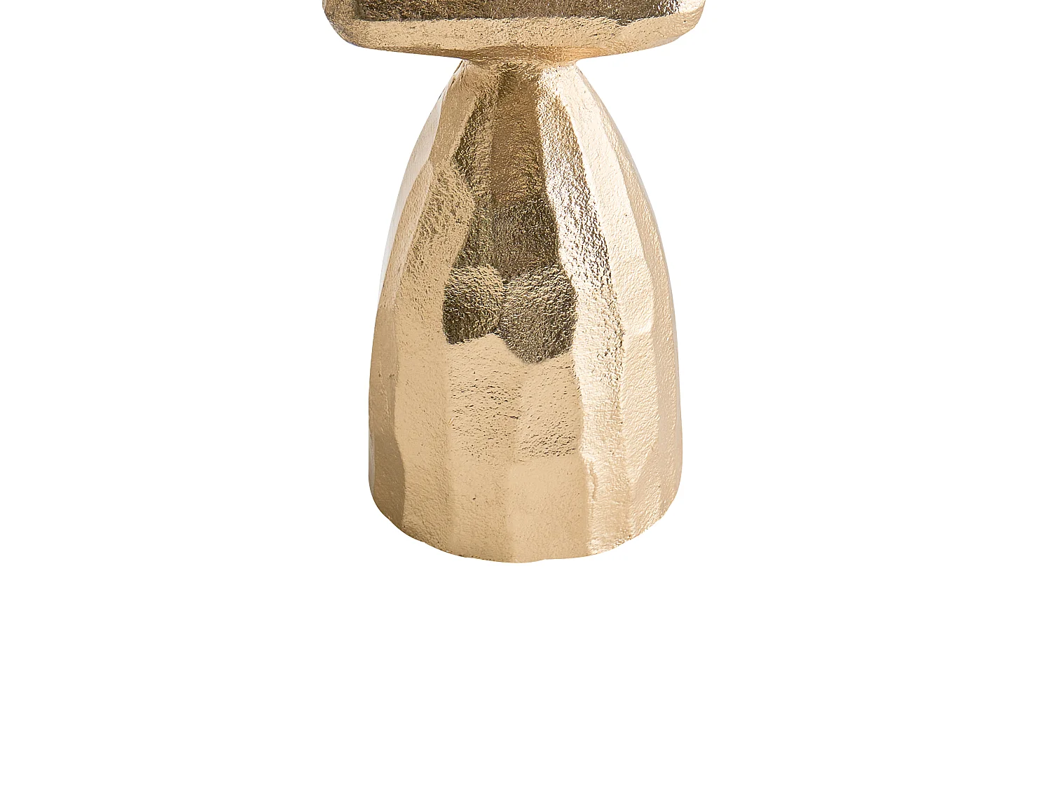 Bougeoir KRADENIK 33 cm Métal Doré