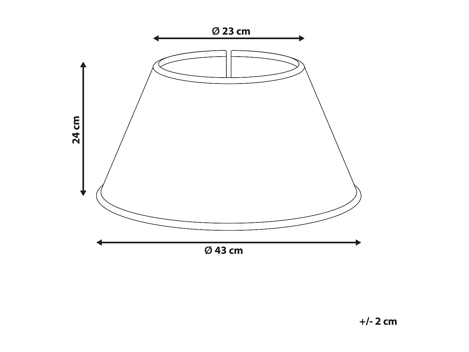 Jupe de sapin de Noël HIVER Herbier marin Blanc 43 cm