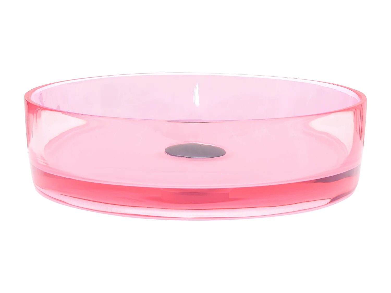 Vasque à poser TOLOSA ⌀ 36 cm Surface solide Rose