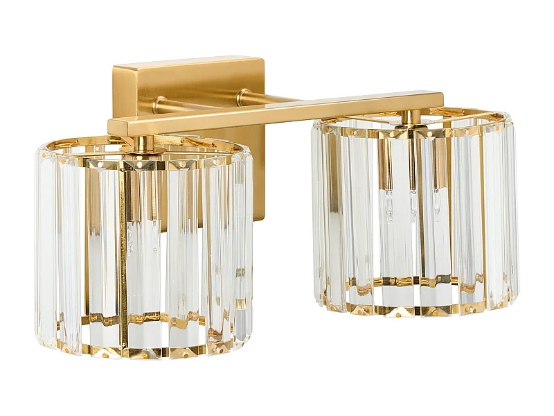 Lampe murale LOURIDO Métal Doré